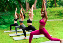 yoga class