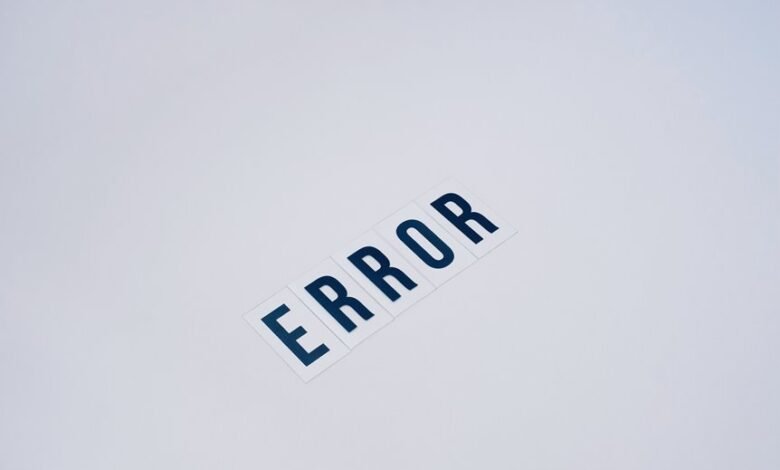 meaning error and troubleshooting guide